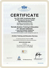 TÜV 9001 : 2000 GATE