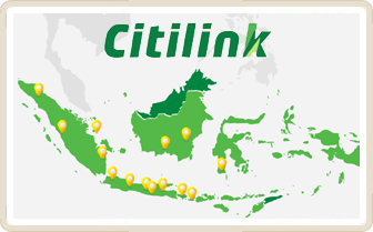 Citilink-Destinationen